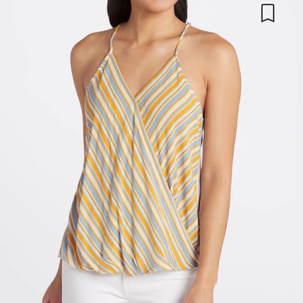 Stitch Fix Market & Spruce Mac Surplice Top Tank Women’s Medium